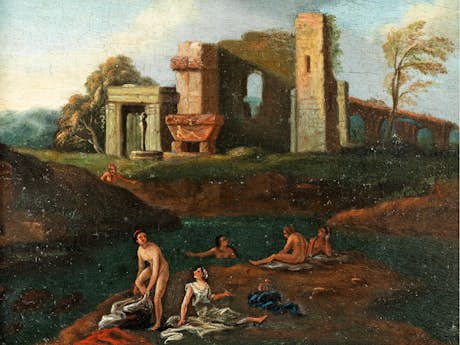 Niederländischer Maler in der Nachfolge des Cornelis van Poelenburgh